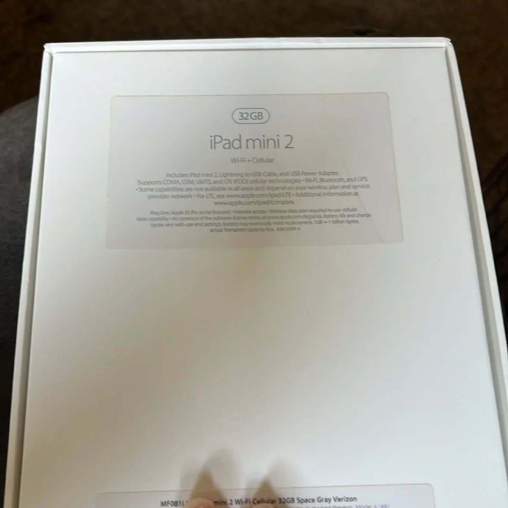 Apple Ipad Mini Box